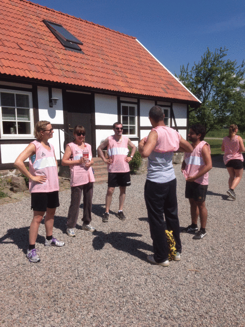 Researchers at the country side